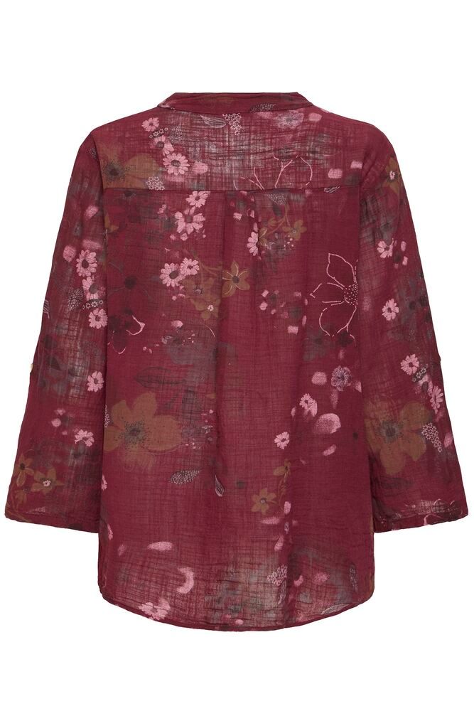 Sorbet SBalexa FL Blouse Cabernet - Red