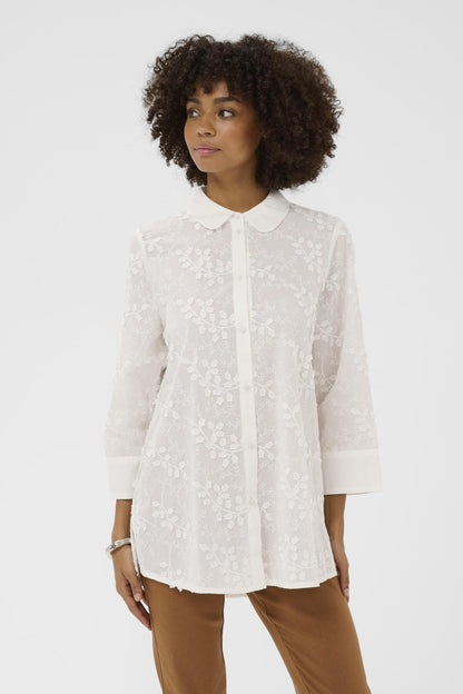 Culture CUmoni Neda Shirt Spring Gardenia