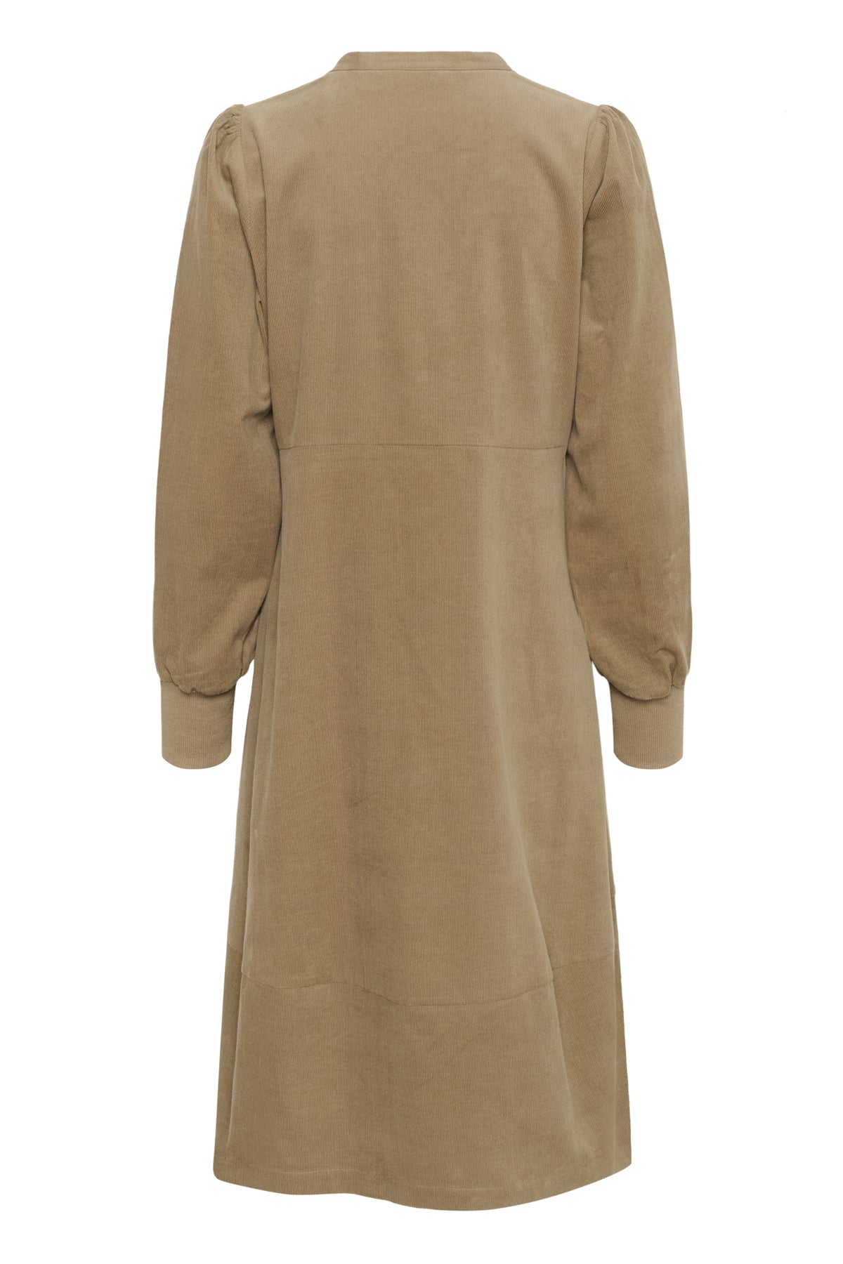 Culture CUrhaena LS Dress Timber Wolf Brown