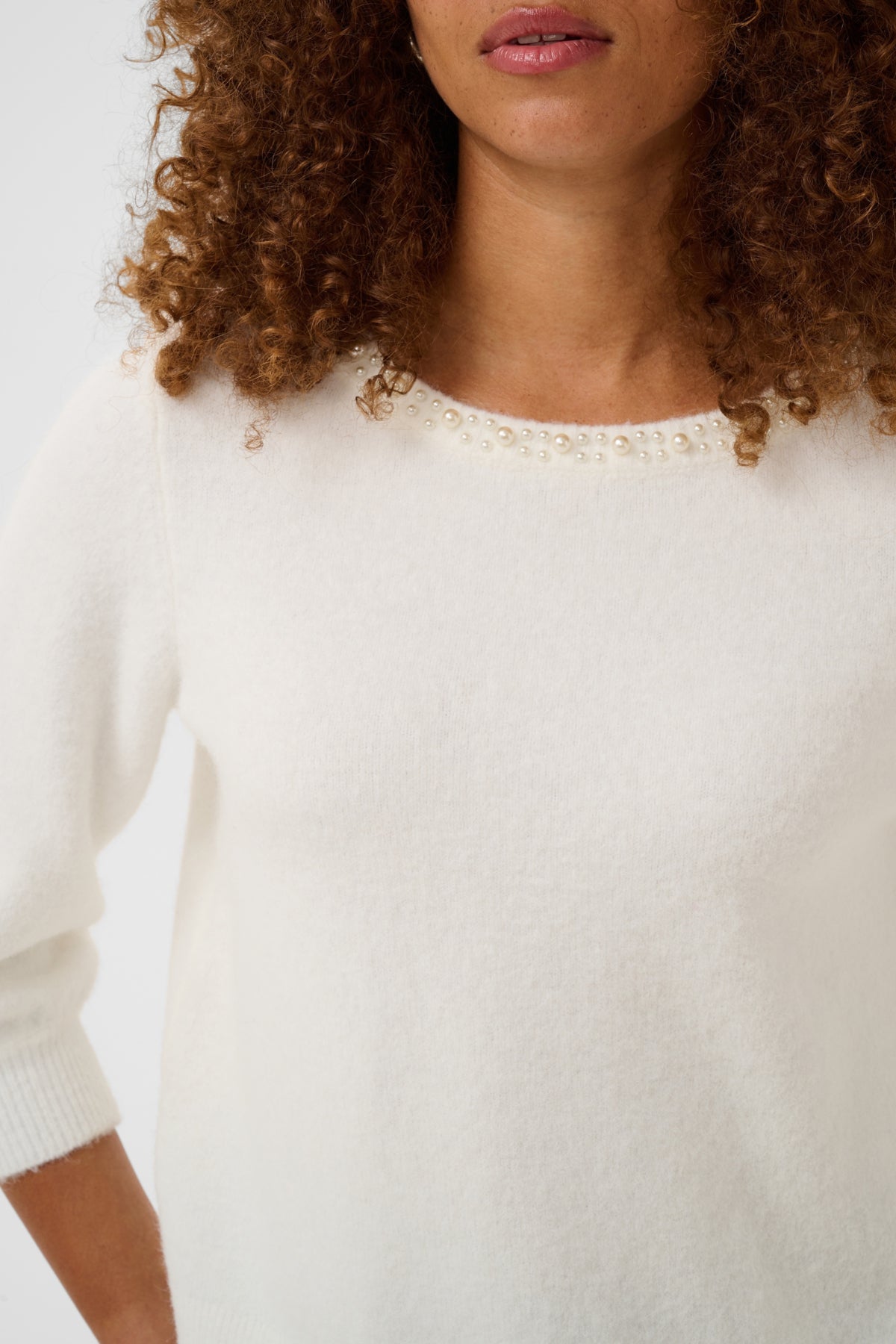 Kaffe Clothing KAselly Pullover Chalk