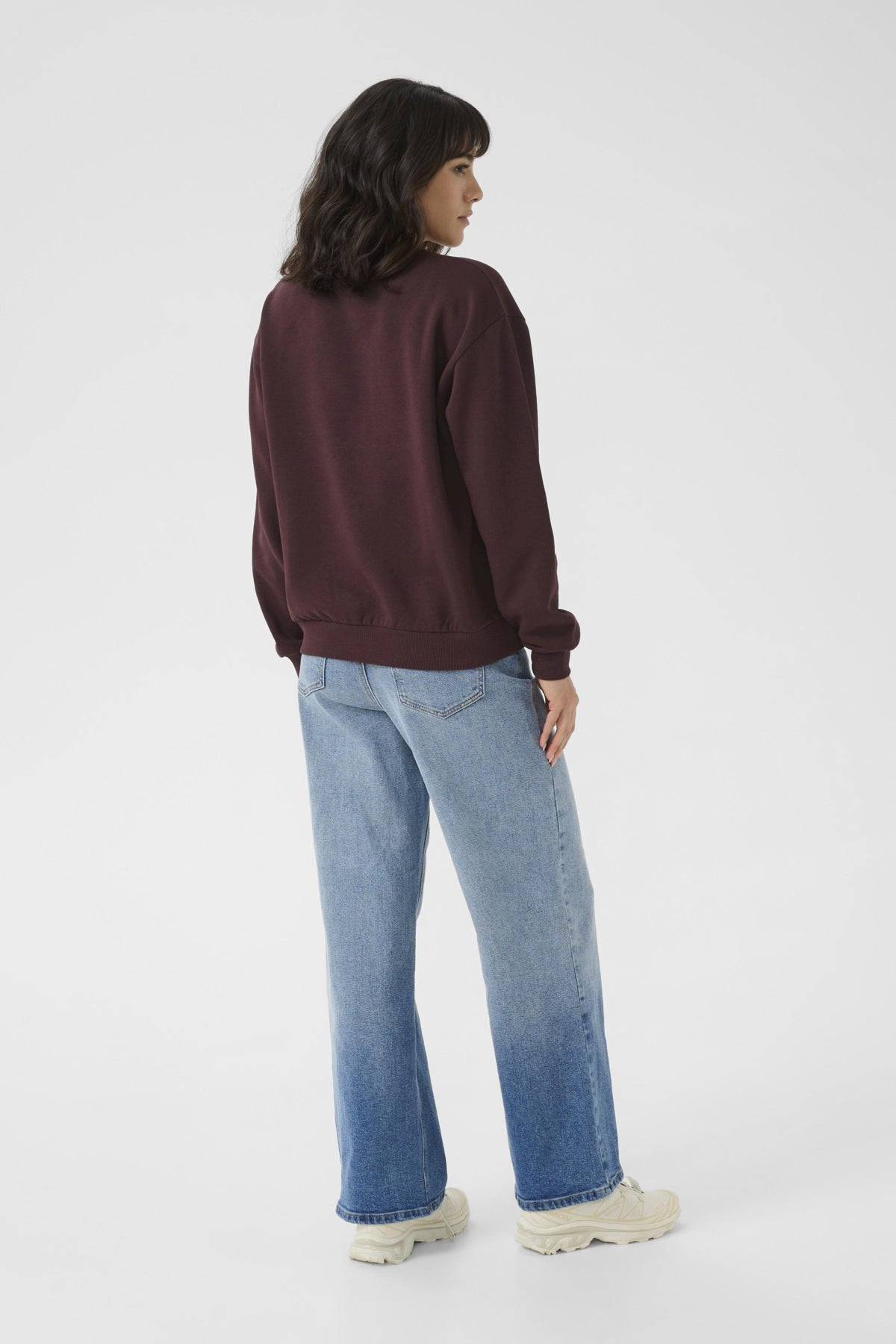 Kaffe Clothing KAberta Sweatshirt Fudge