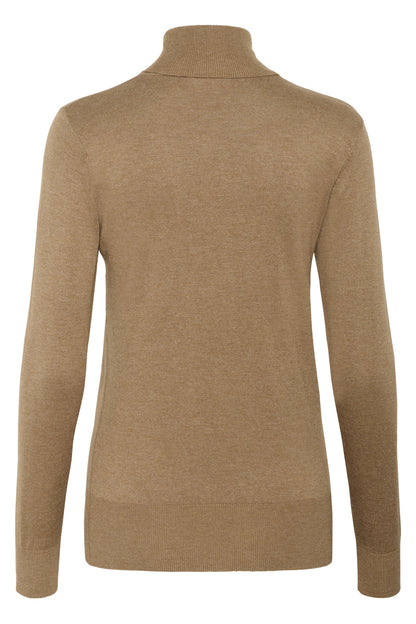 Kaffe Clothing Astrid Roll Neck Toasted Coconut Melange