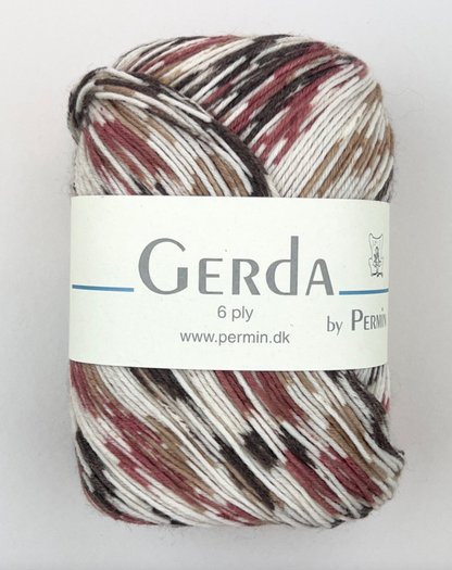 Gerda Garn 75% ull 25% polyamid, 150g "Tangbunn"