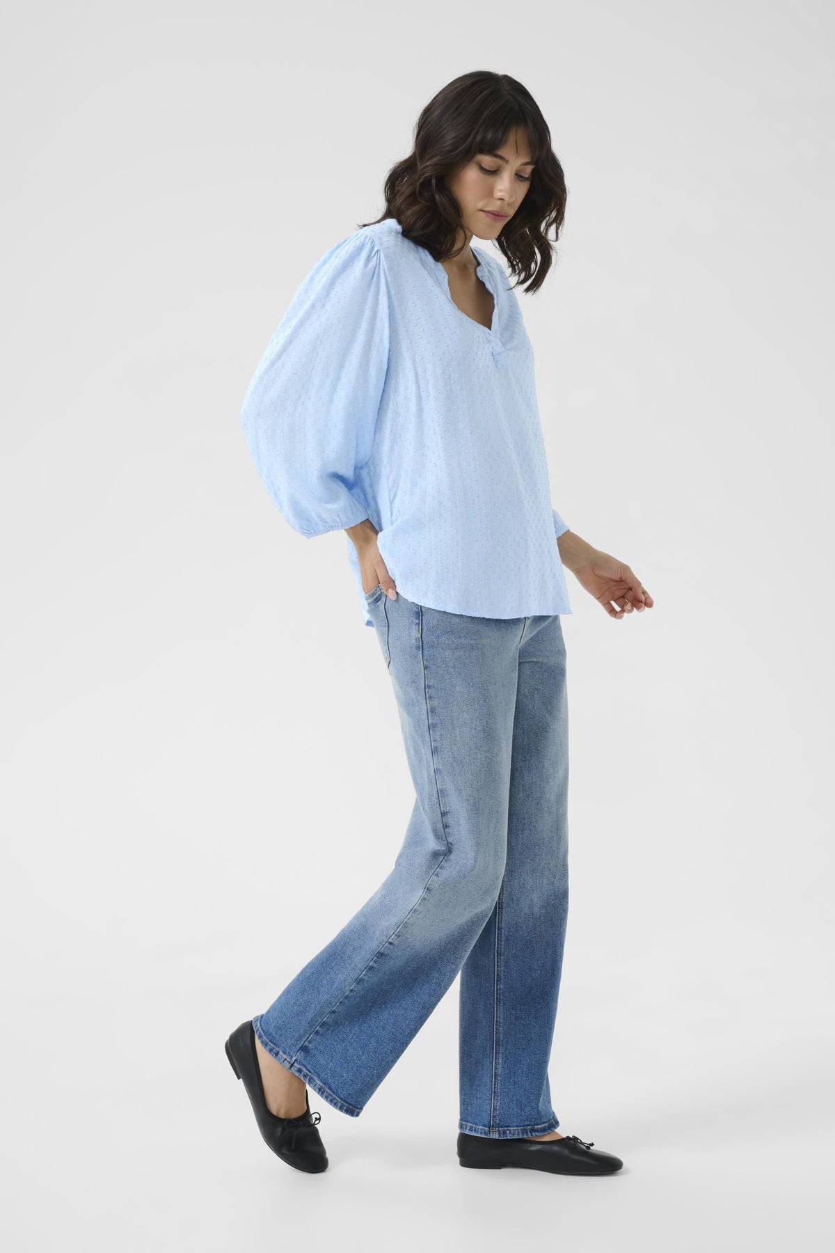 Kaffe Clothing KAannika Blouse Windsurfer