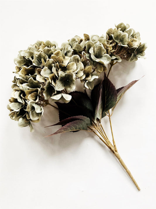 Trend Design Bukett hortensia 47 cm grønn