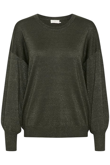 Kaffe Clothing KAregina O-neck Knit Forest Night