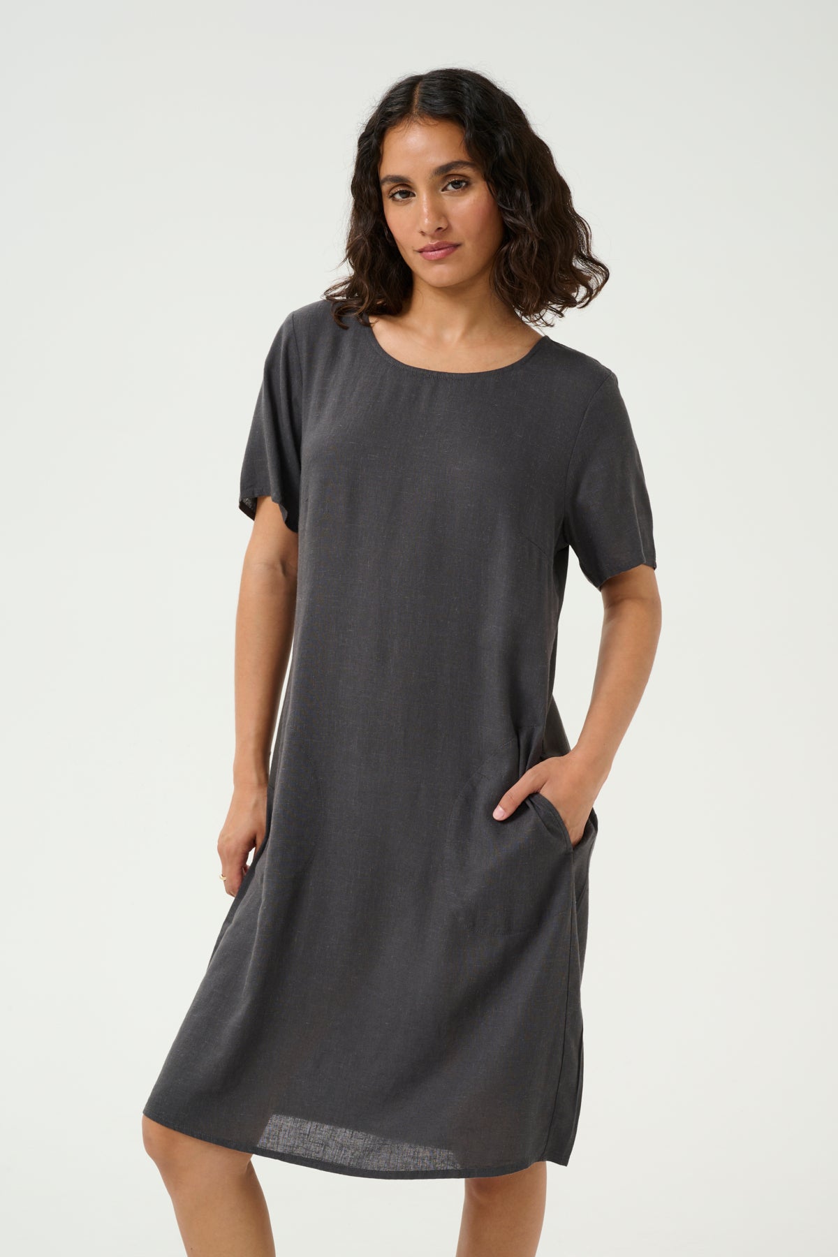 Kaffe Clothing KAmilia Dress Black Oyster