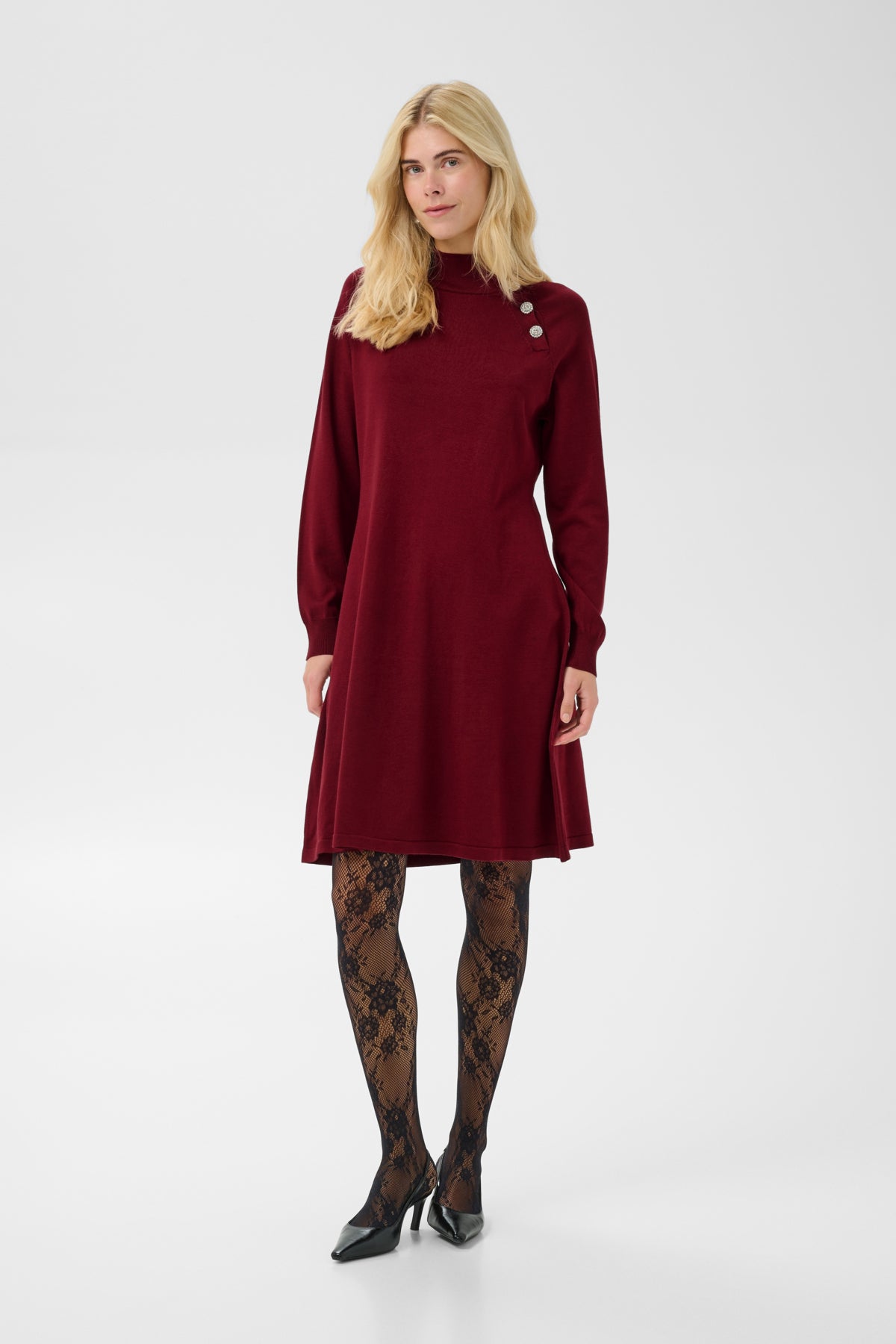 Culture CUaniki Annemarie Dress Biking Red
