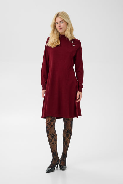 Culture CUaniki Annemarie Dress Biking Red