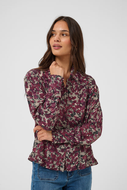 Kaffe KAmeghan Shirt Fudge Abstract Animal