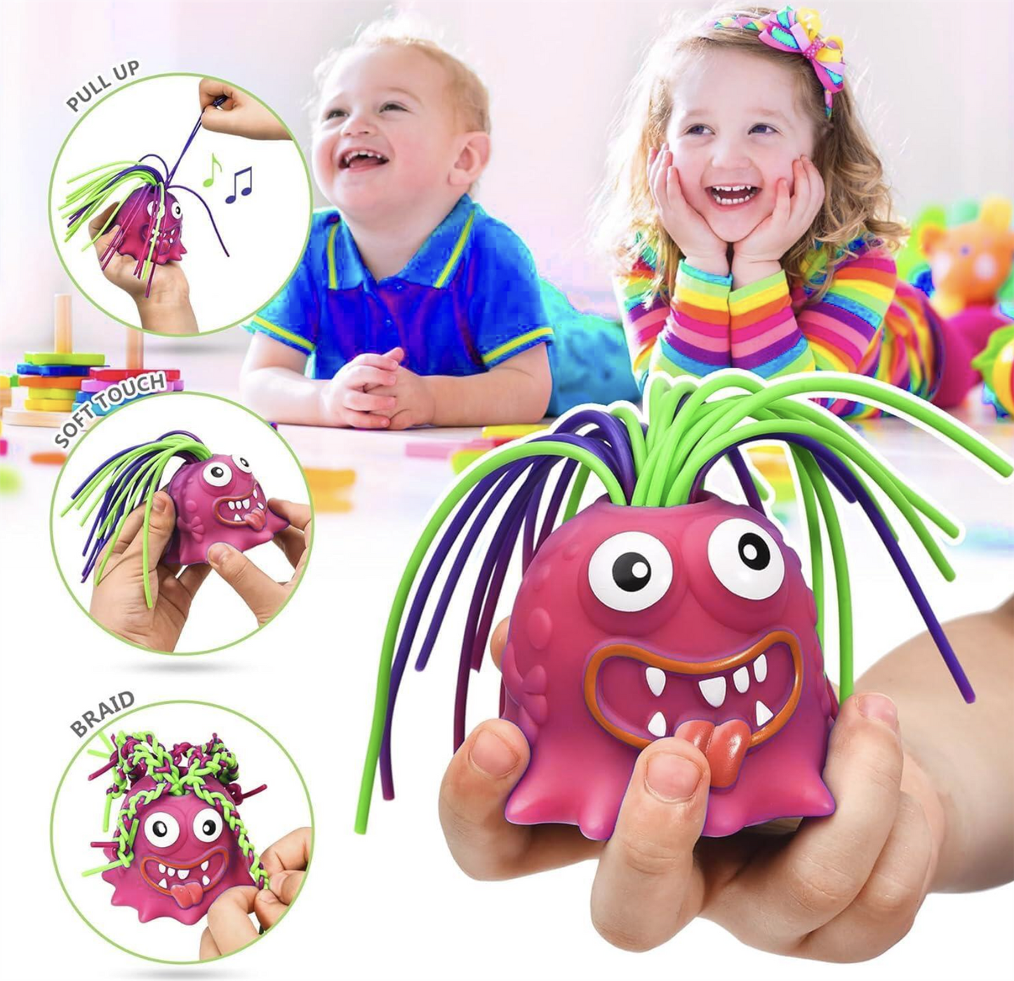 LIittle Monster Pulling Hair (M/Lyd)