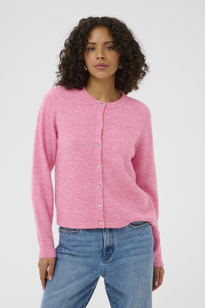 KAniel Knit Cardigan Pink Power Melange