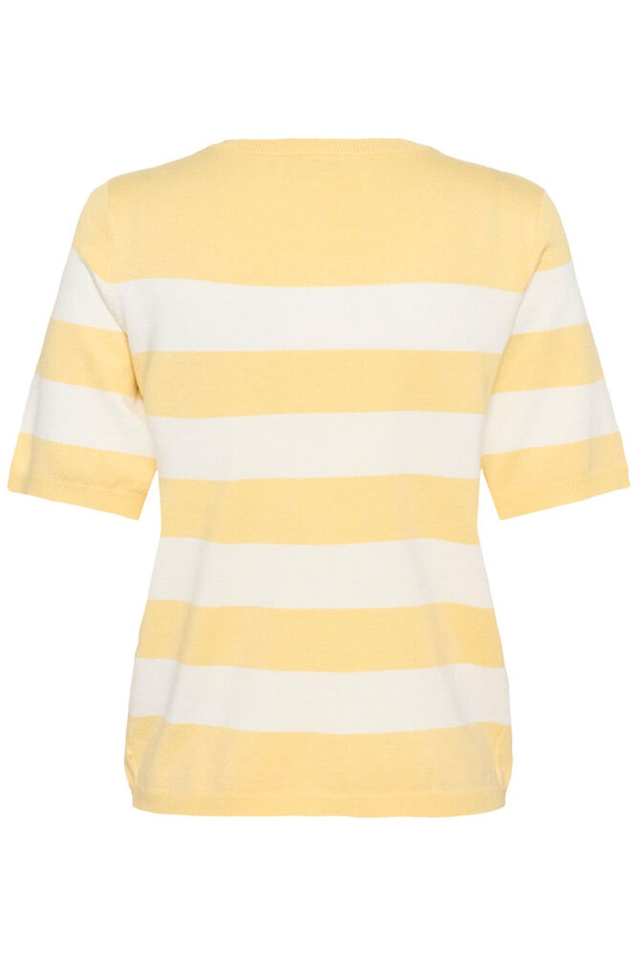 Kaffe Clothing KAlizza Straw/Chalk Wide Striped