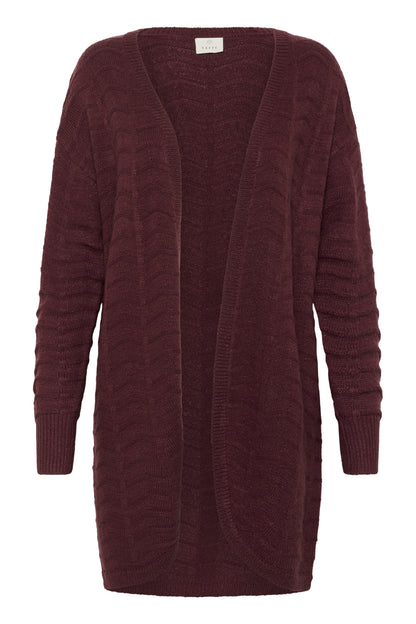 Kaffe Clothing KAemria Knit Cardigan Windsor Wine