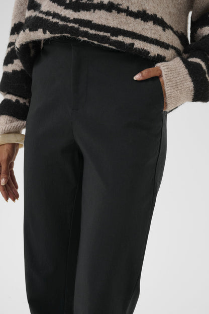 Culture CUbengtha Long Flare Pants Black
