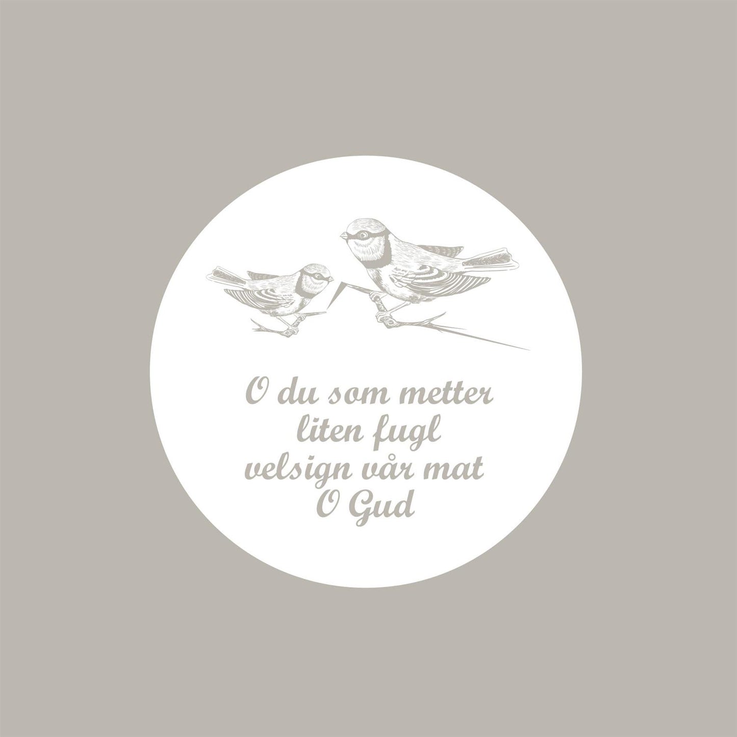 Serviett O du som metter Lunsjserviett 20 stk 3-lags 33x33cm