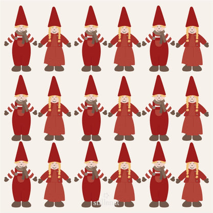 Ib Laursen Servietter Nisser Hånd I Hånd.