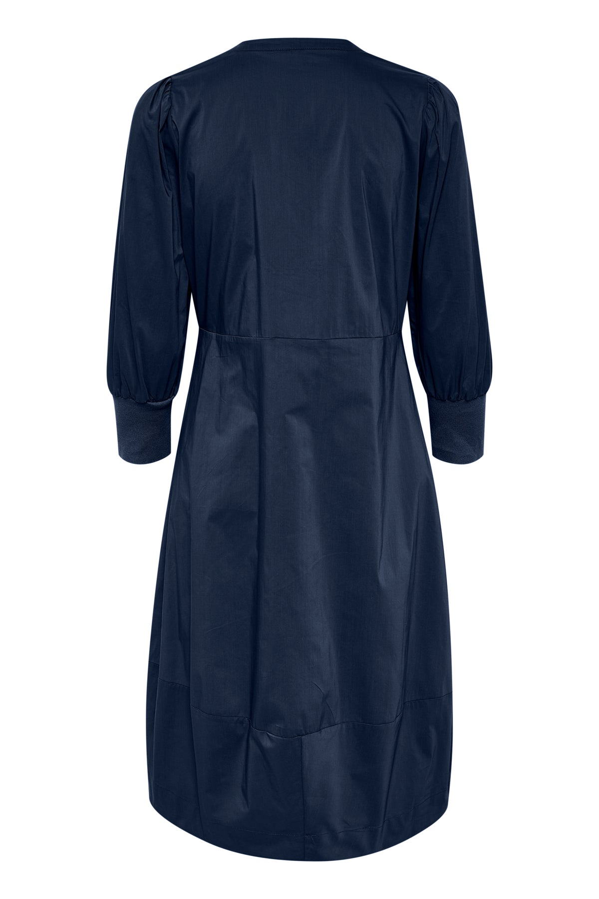 Culture CUantoinett 3/4 Sleeve Dress Blue Iris