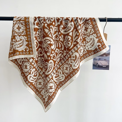 Silkeskjerf Bandanas - Nøtt