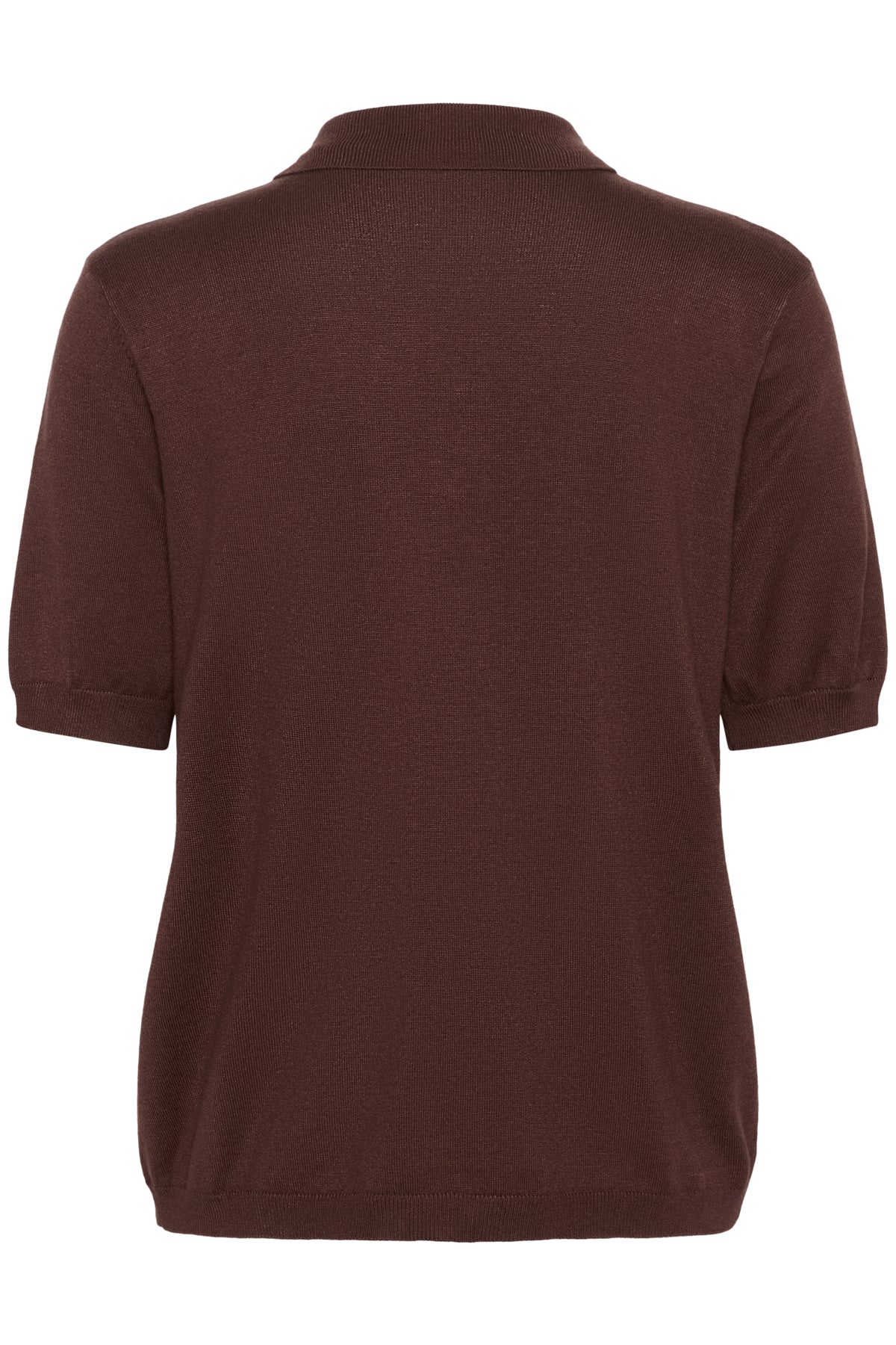 Kaffe Clothing KAlizza Basic Polo Pullover Fudge