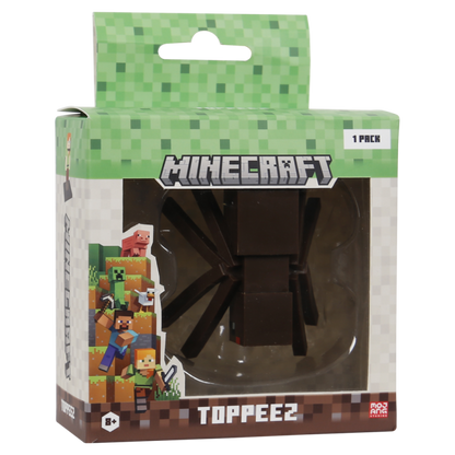 MINECRAFT 3D TOPPEEZ 1 PACK VINDU BOKS