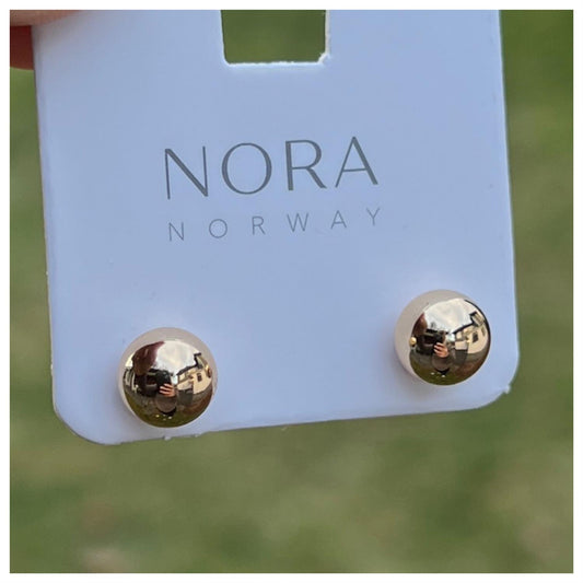 Nora Norway Ear 200 8mm Gold