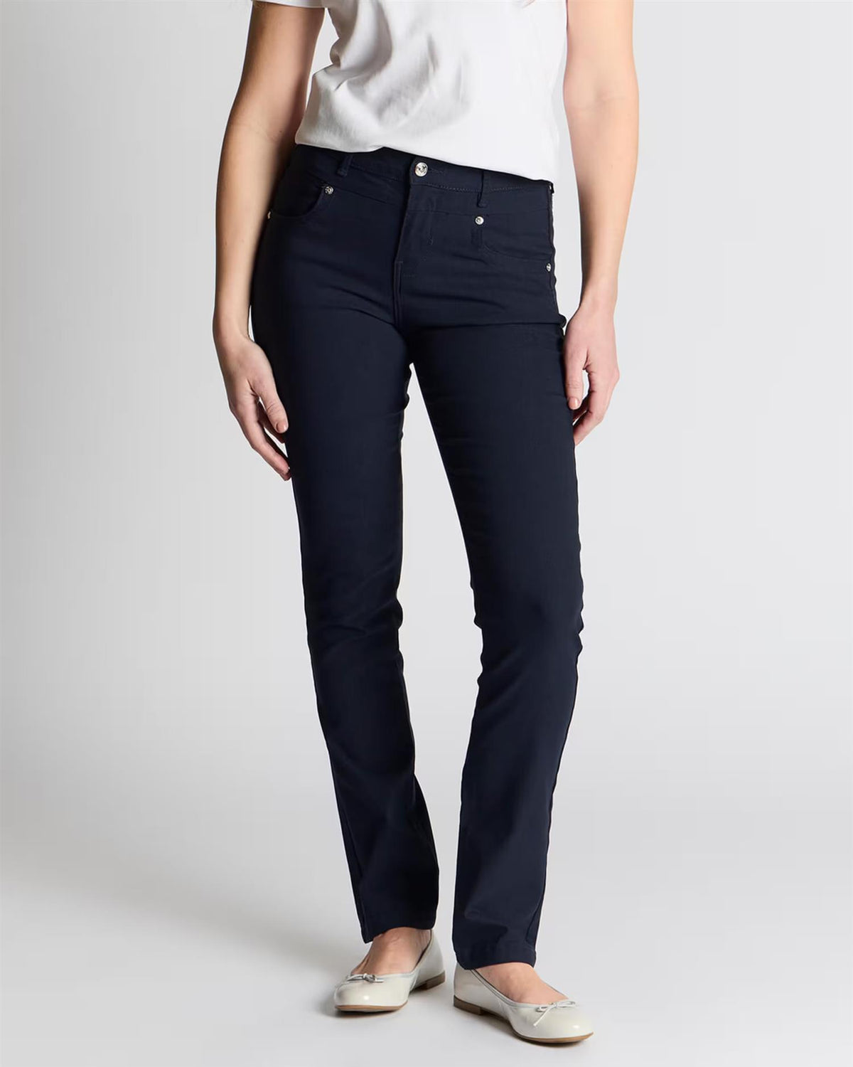 Floyd Stretchbukse Alea 180A Navy Straight