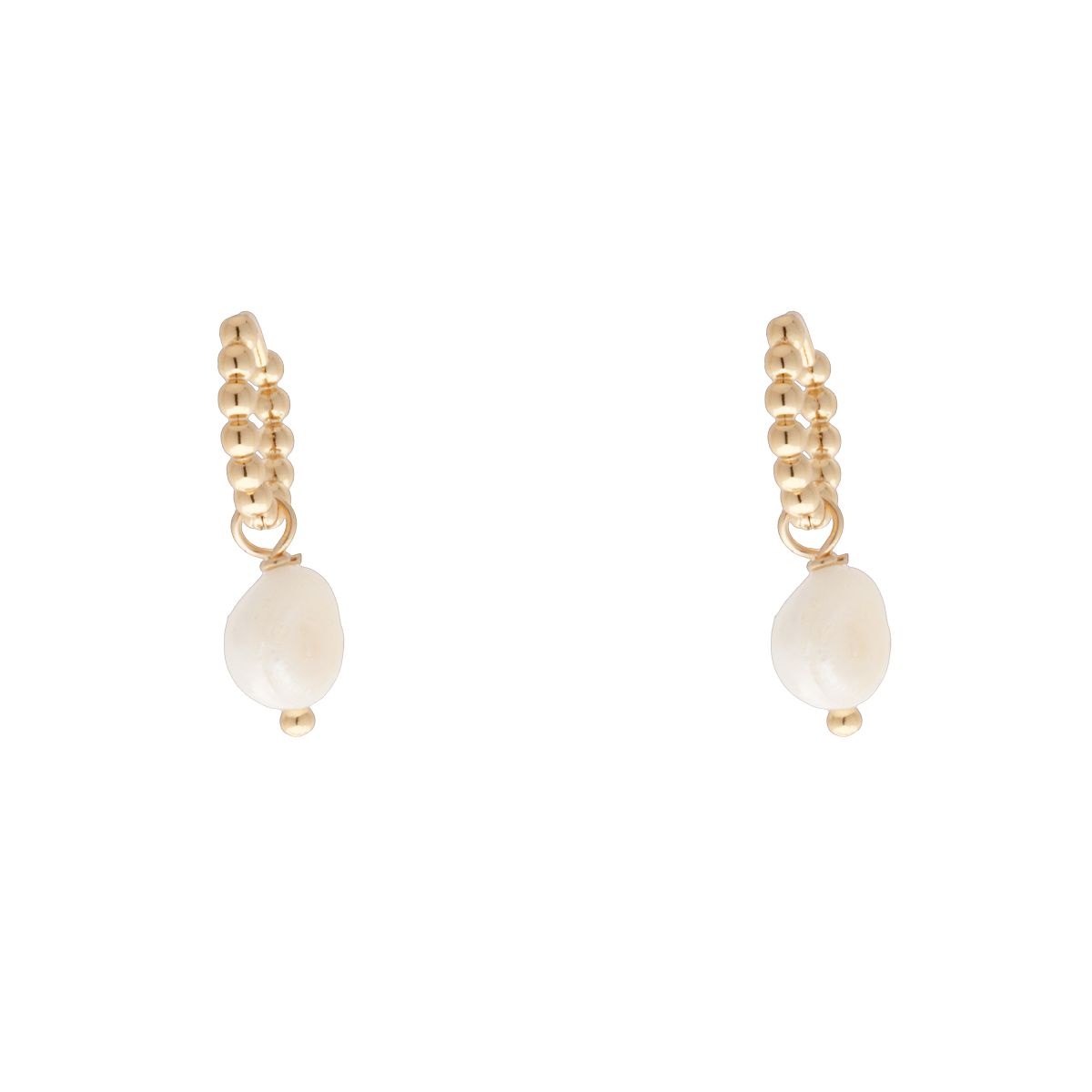 Nora Norway Bari ear gold White