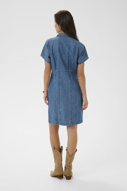 Kaffe Clothing KAvalena Denim Dress Blue Denim
