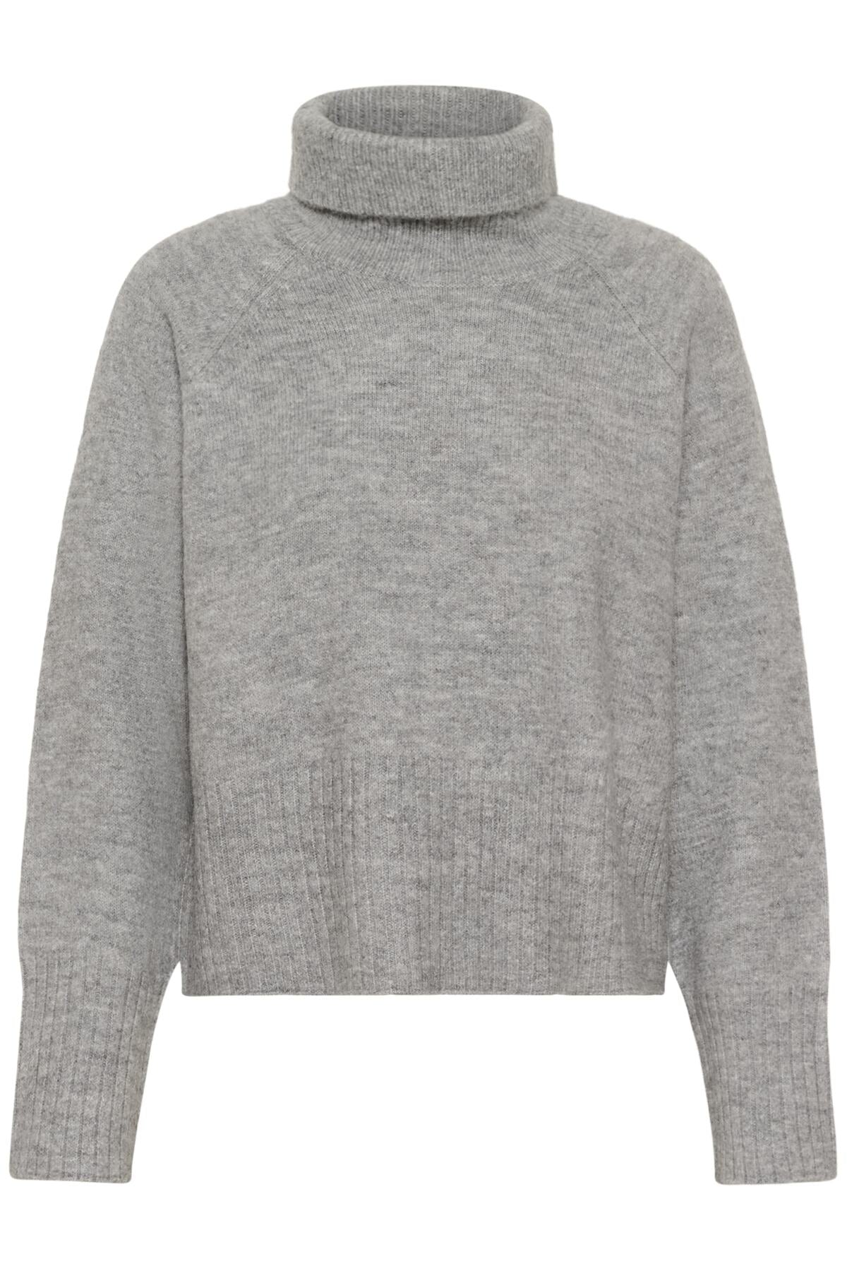 Kaffe Clothing KAerin Rollneck Light Grey Melange