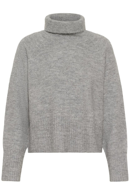 Kaffe Clothing KAerin Rollneck Light Grey Melange