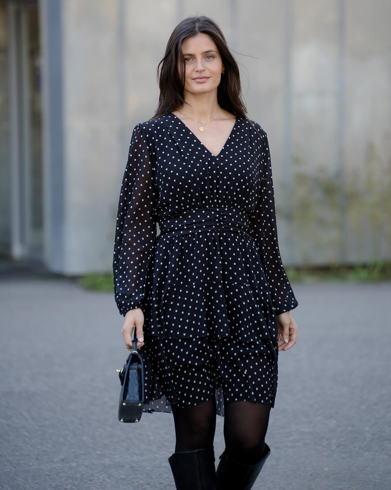 Floyd Diane Polka Black