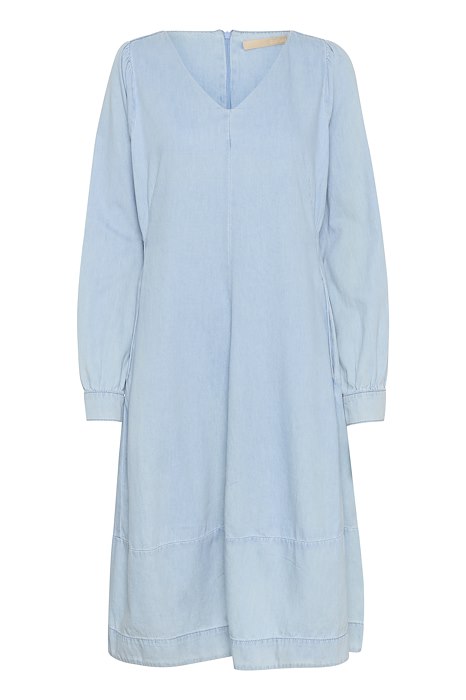 Culture CUlivie Arpa V-neck Dress Light Blue Wash