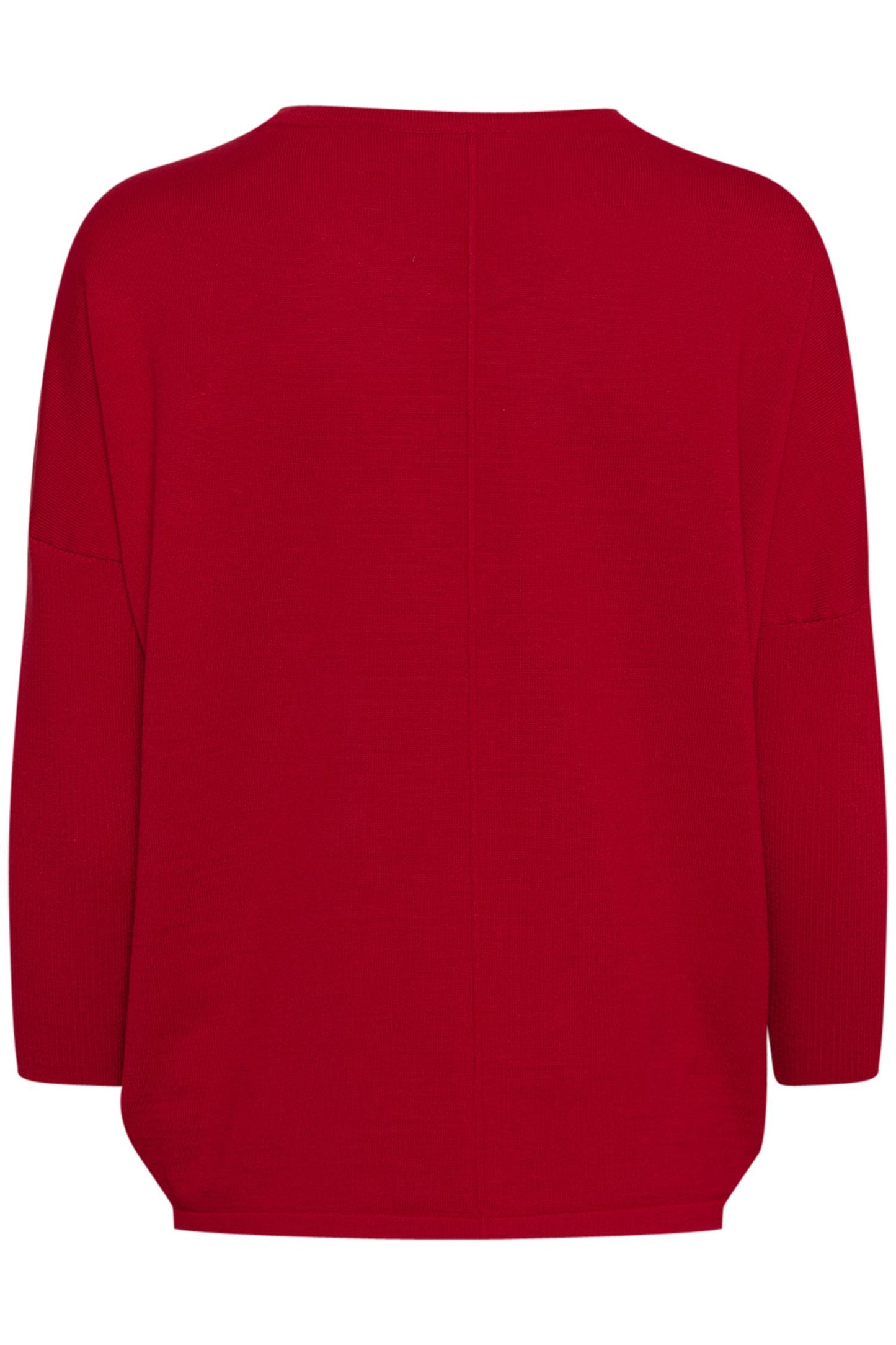 Saint Tropez MilaSZ R-Neck Pullover Racing Red