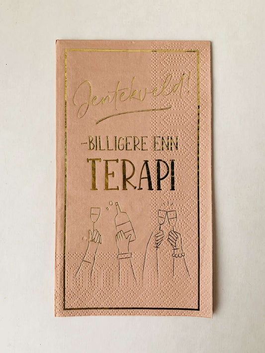 Trend Design Servietter  «Jentekveld-billigere en terapi»