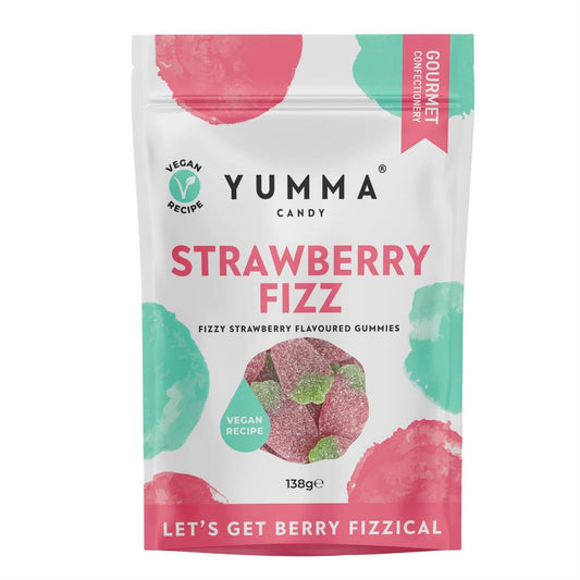 Previous Next Yumma Strawberry Fizz Gummies 138g