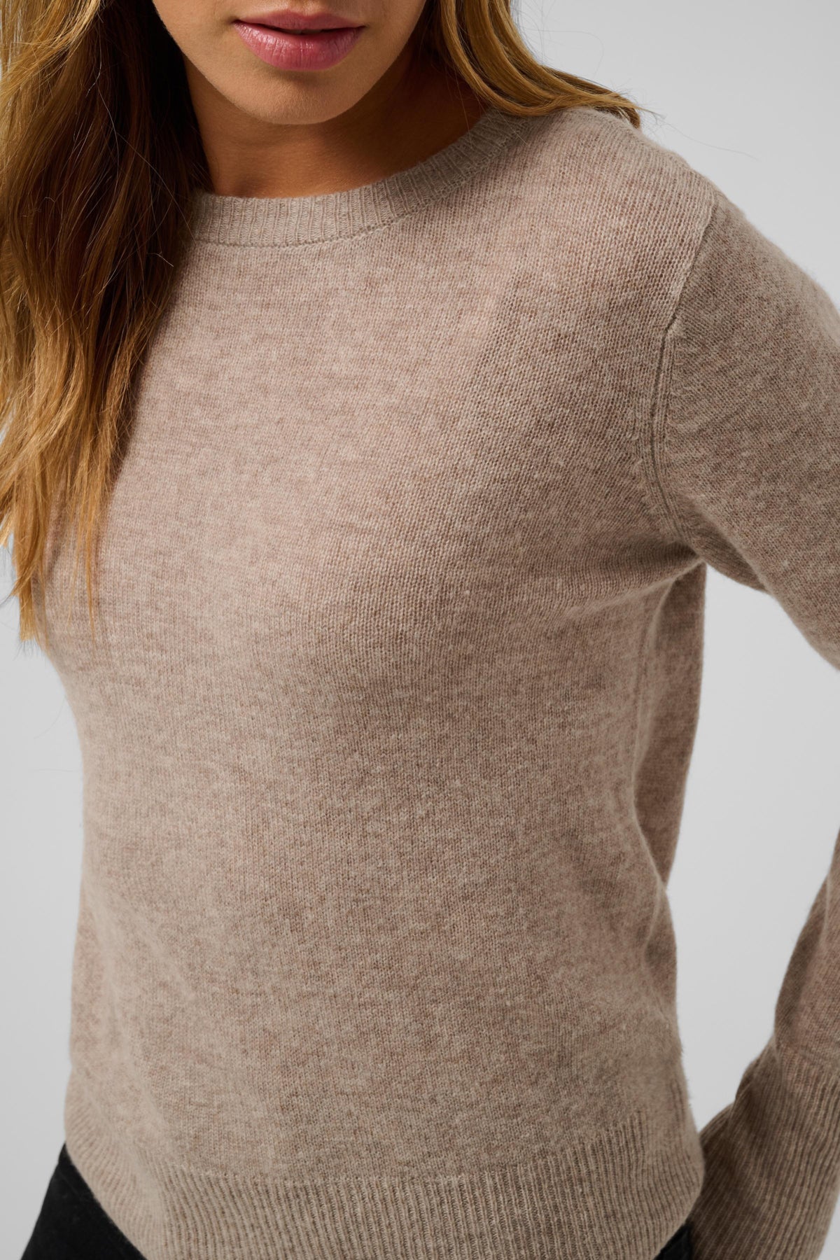 Kaffe Clothing KAcashie Ullgenser Beige Melange