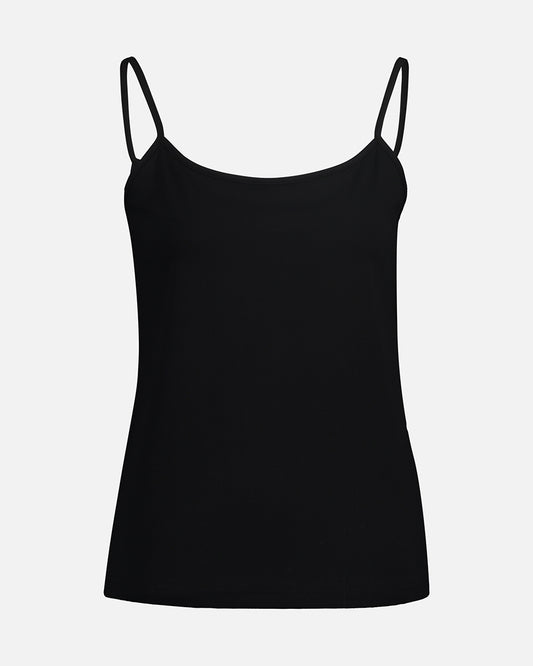 Floyd Savanna – Sort singlet med justerbare stropper