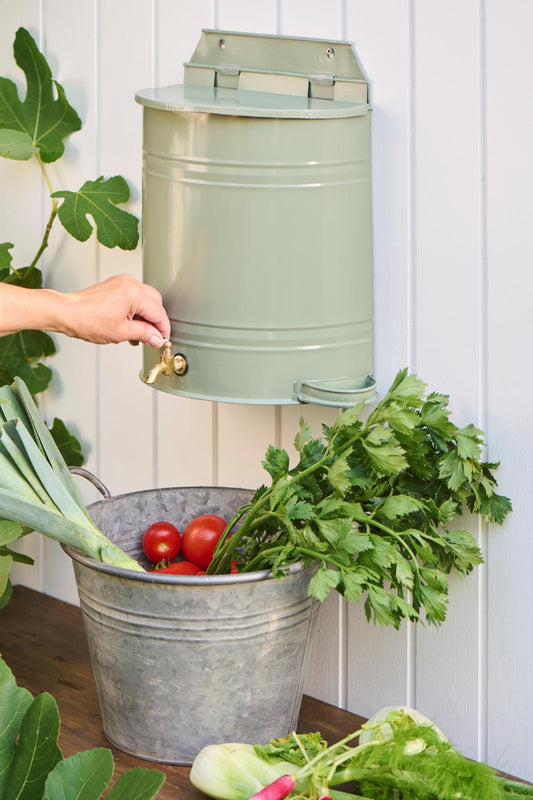 Ib Laursen Vannbeholder i metall grønn