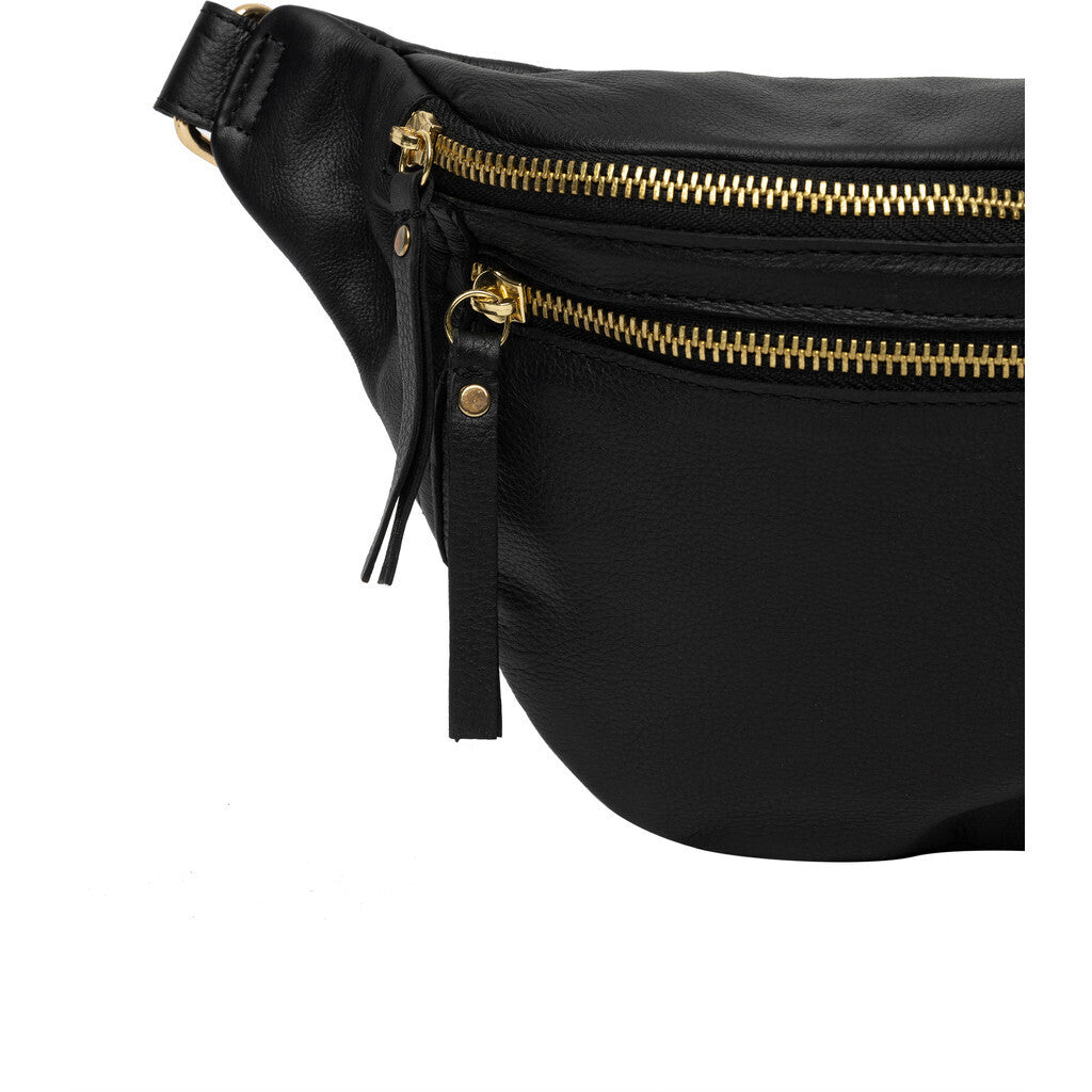 RE:DESIGN Bumbag Faust Urban Sort 100% Skinn