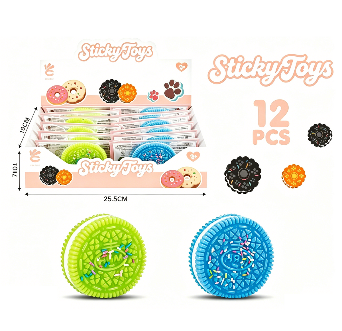 SQUISHY MAKRONKAKE (6,5CM)