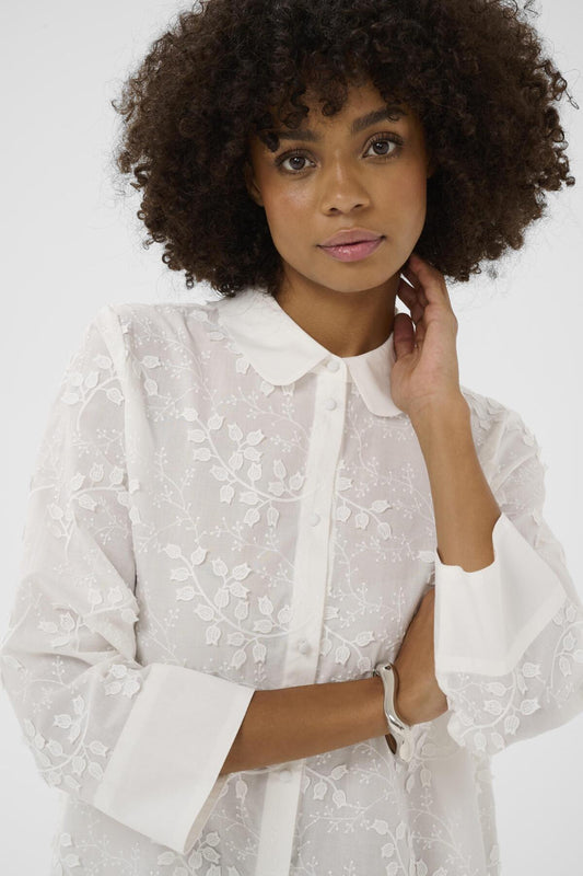 Culture CUmoni Neda Shirt Spring Gardenia