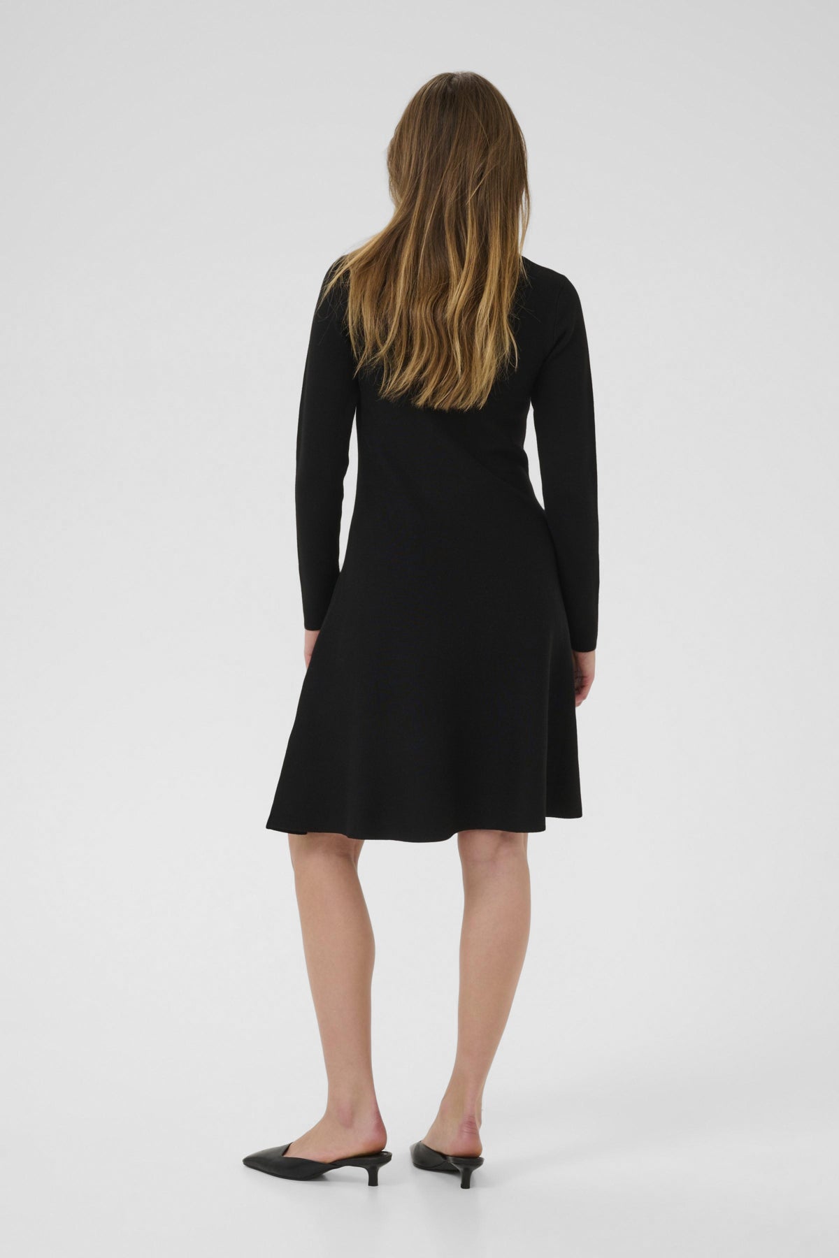 Kaffe Clothing KAmalina Knit Dress Black Deep