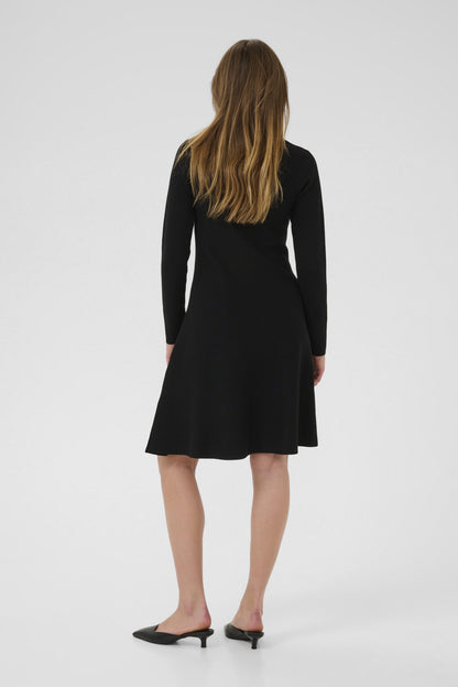 Kaffe Clothing KAmalina Knit Dress Black Deep