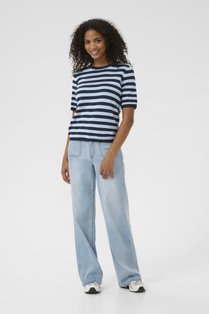 Kaffe Clothing KAlizza Midnight/Soft Chambray Striped