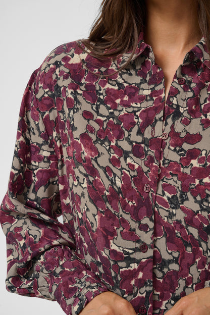 Kaffe KAmeghan Shirt Fudge Abstract Animal