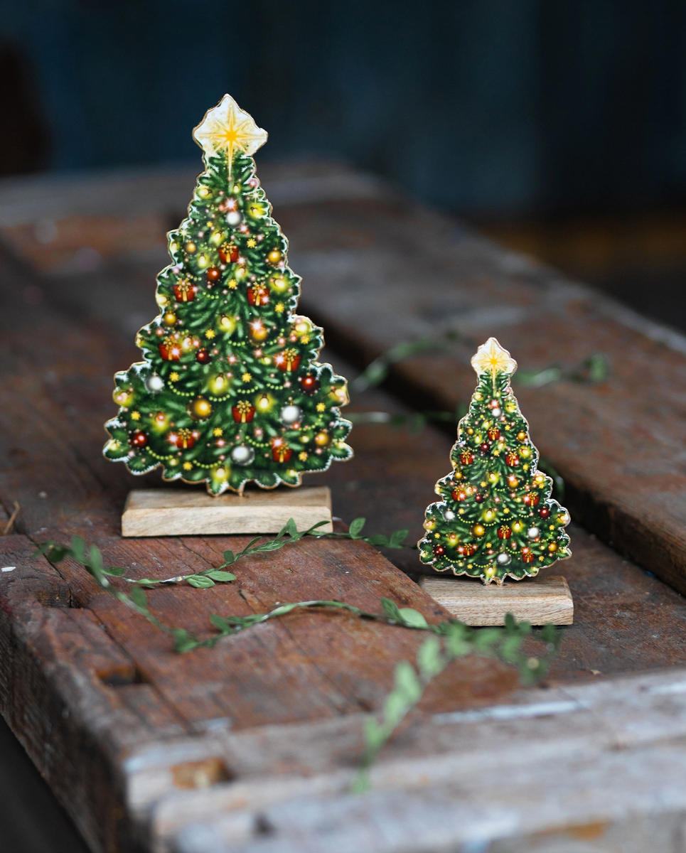 Alot Vase Lyslenke M/Blader (2x AA batteri)