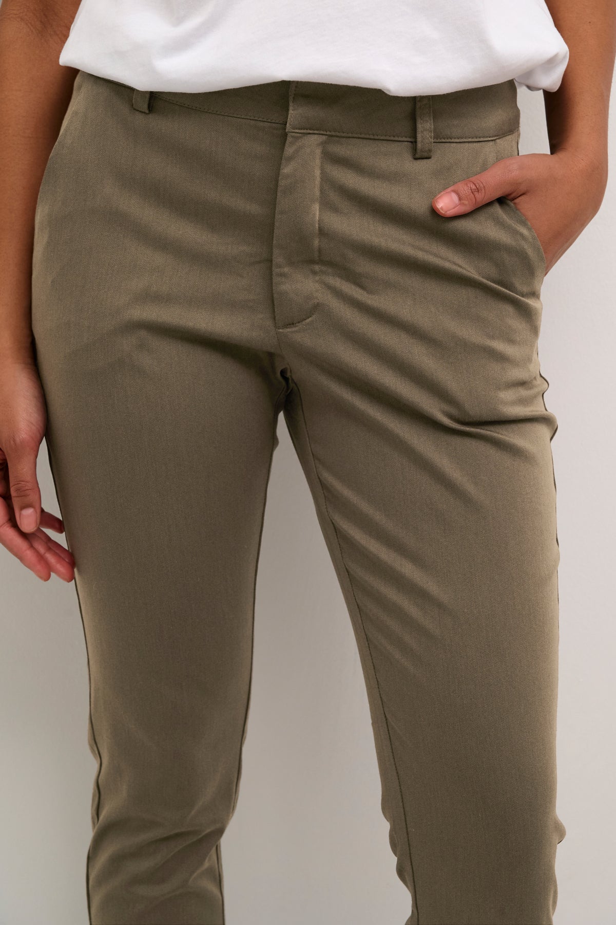 Kaffe Clothing KAlea Chino Pant Major Brown