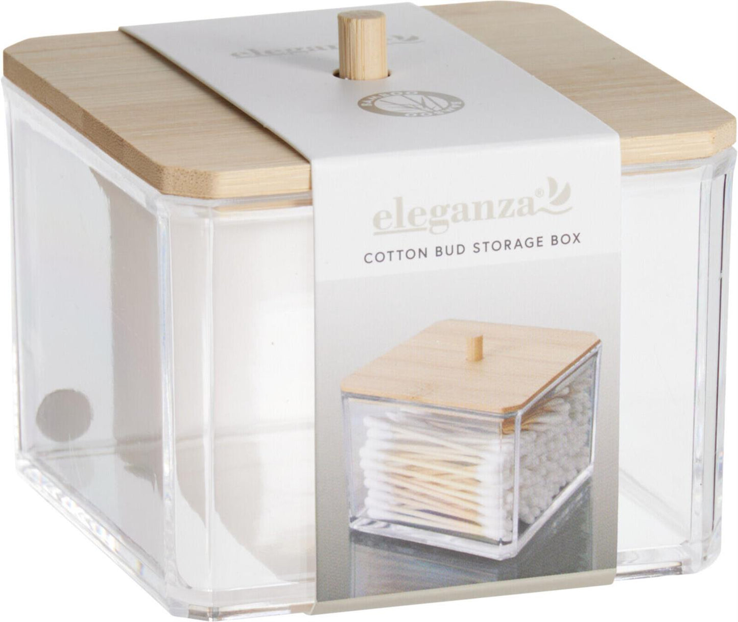 Makeup organizer 9,5x8,5cm m/bambuslokk FSC 100%