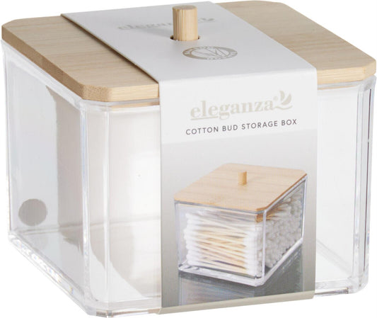 Makeup organizer 9,5x8,5cm m/bambuslokk FSC 100%